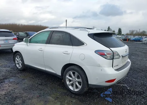 2010 Lexus Rx 350 from USA, damaged, VIN 2T2BK1BA9AC043978